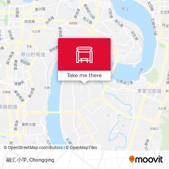 融汇小学 map