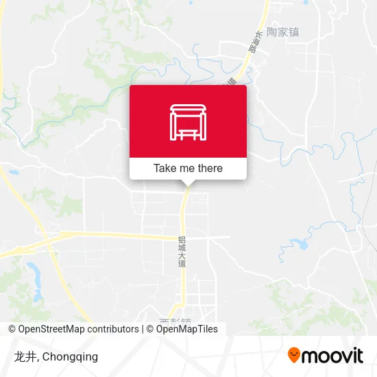 龙井 map
