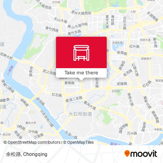 余松路 map