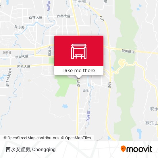西永安置房 map