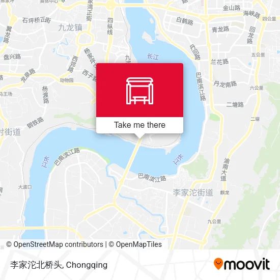李家沱北桥头 map
