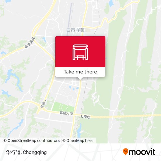 华行道 map