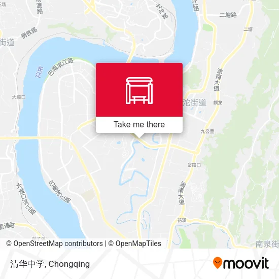 清华中学 map
