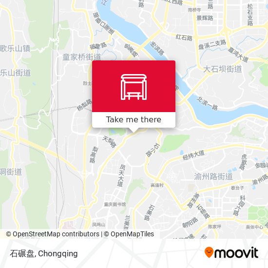 石碾盘 map