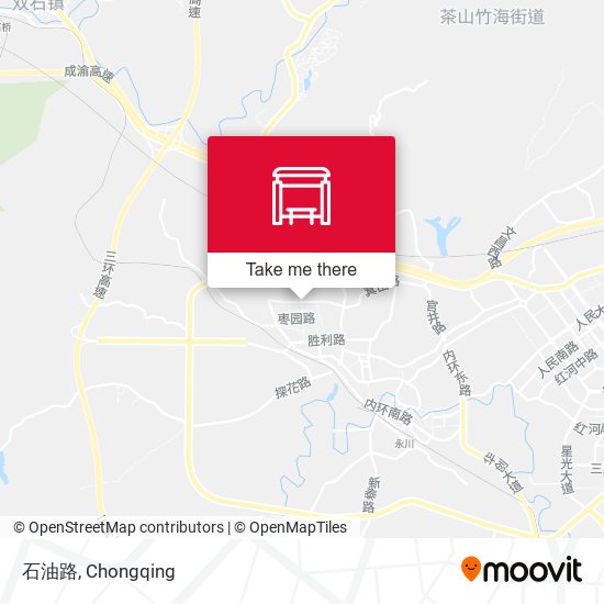 石油路 map