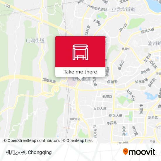 机电技校 map