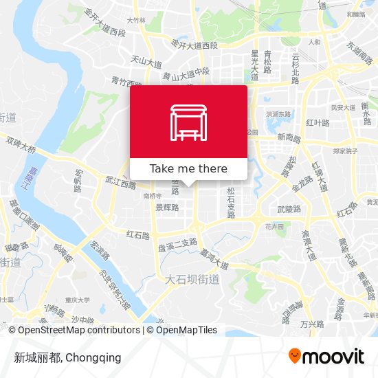 新城丽都 map