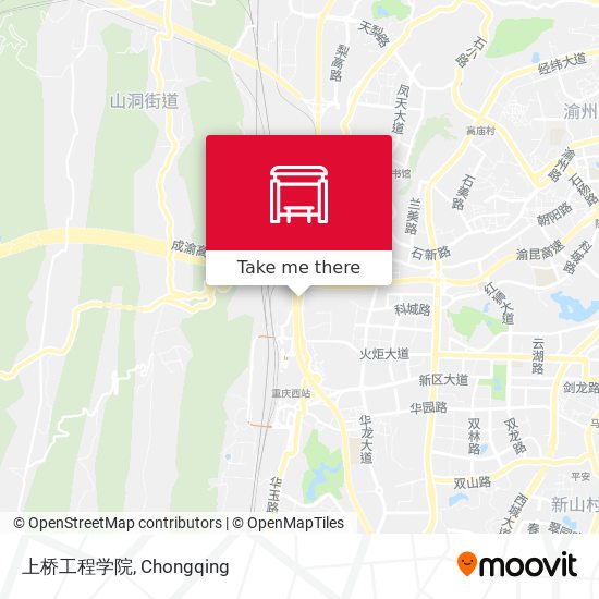 上桥工程学院 map