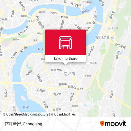 南坪新街 map