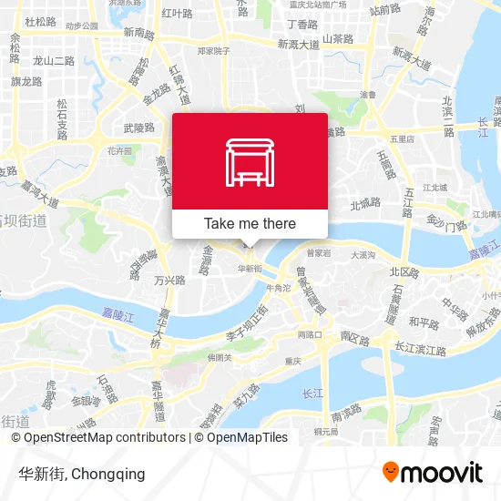 华新街 map