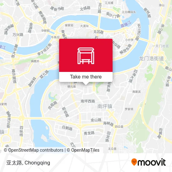 亚太路 map