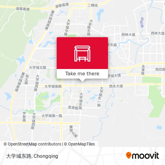 大学城东路 map