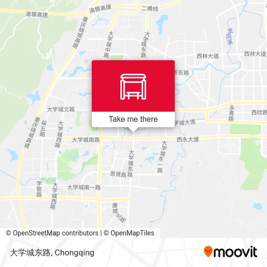 大学城东路 map