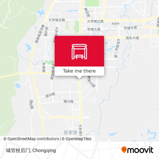 城管校后门 map