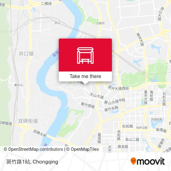斑竹路1站 map