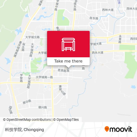 科技学院 map