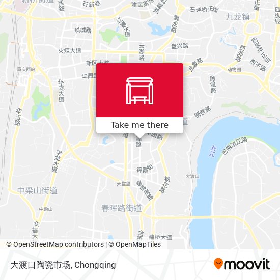 大渡口陶瓷市场 map