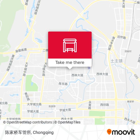 陈家桥车管所 map