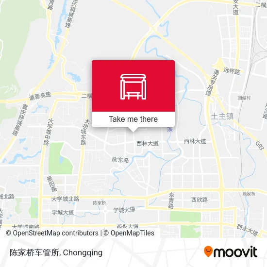 陈家桥车管所 map