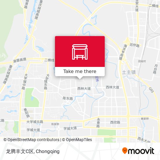 龙腾丰文C区 map