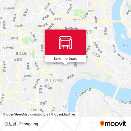 跃进路 map