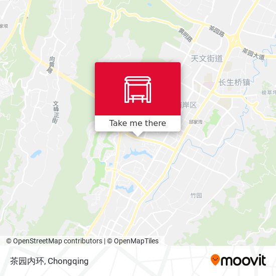 茶园内环 map