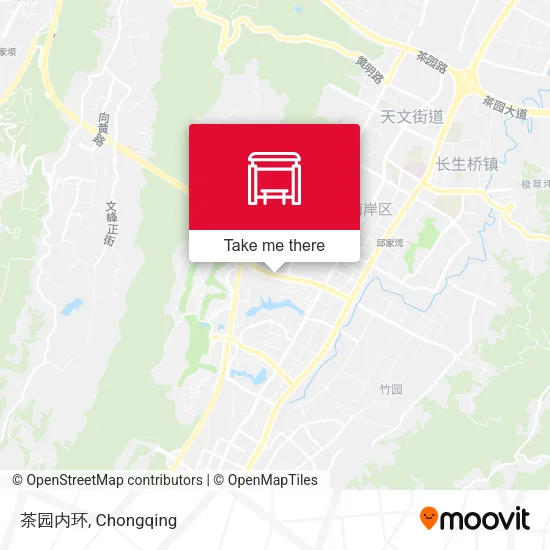 茶园内环 map