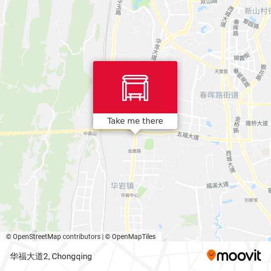 华福大道2 map