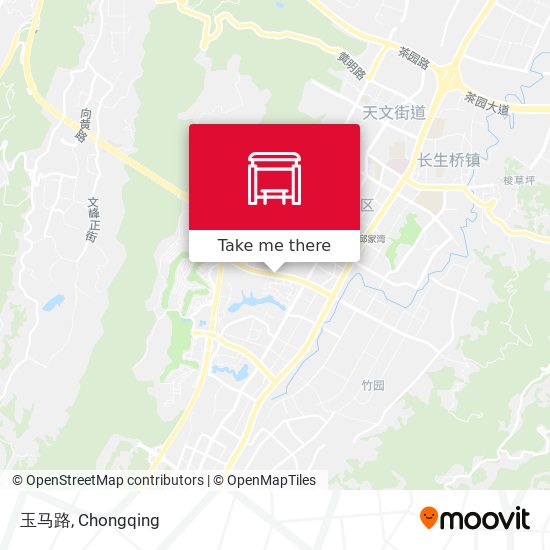 玉马路 map