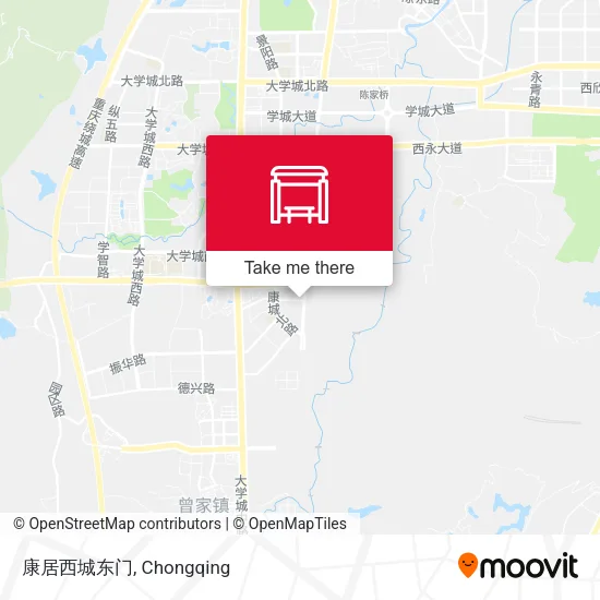 康居西城东门 map