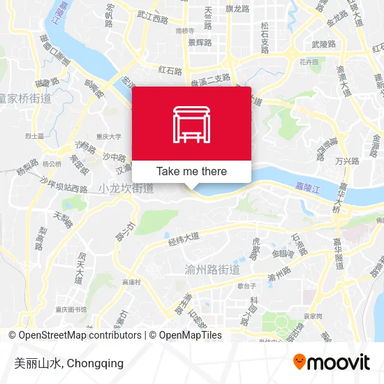 美丽山水 map
