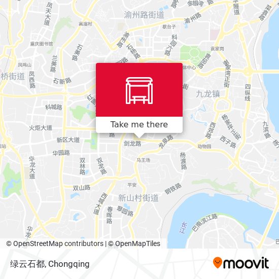 绿云石都 map