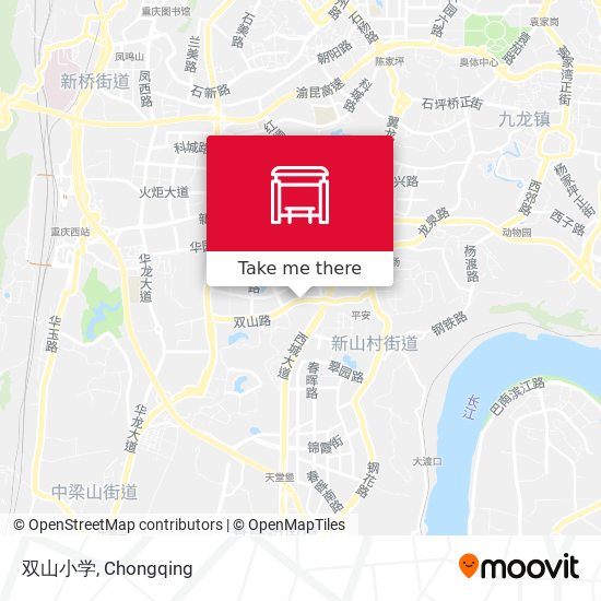 双山小学 map