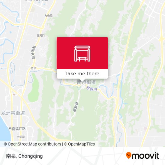 南泉 map