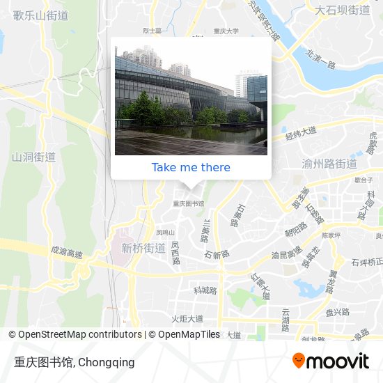 重庆图书馆 map