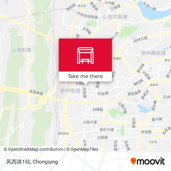 凤西路1站 map