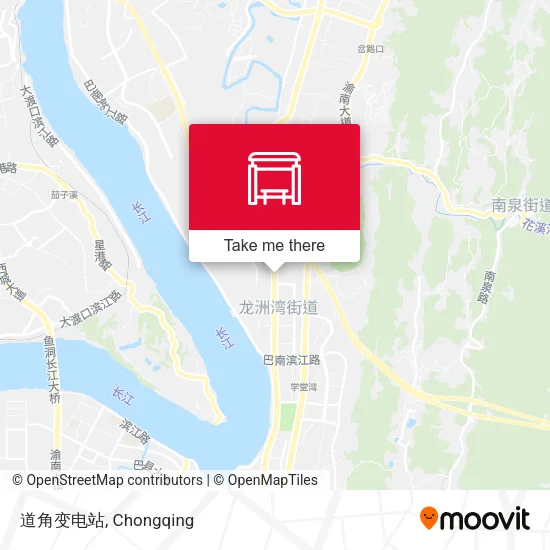 道角变电站 map