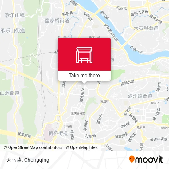 天马路 map