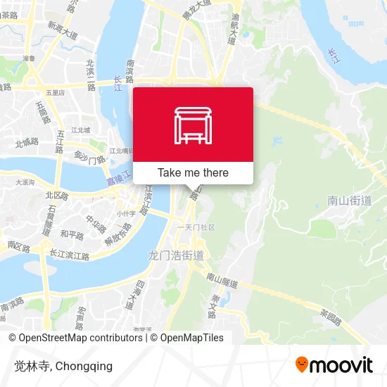 觉林寺 map