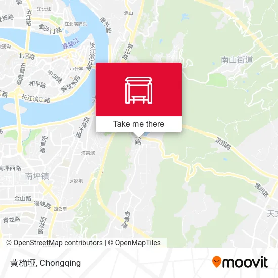 黄桷垭 map