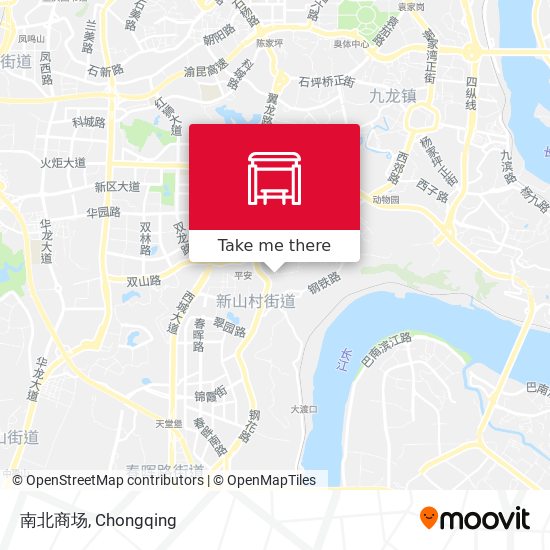 南北商场 map