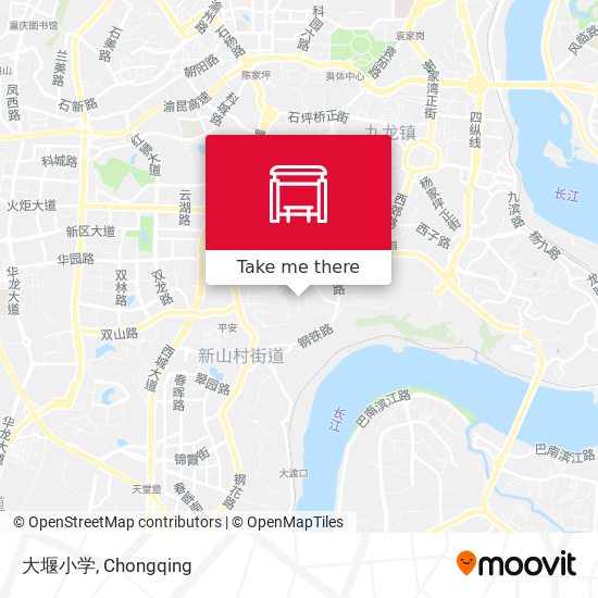 大堰小学 map