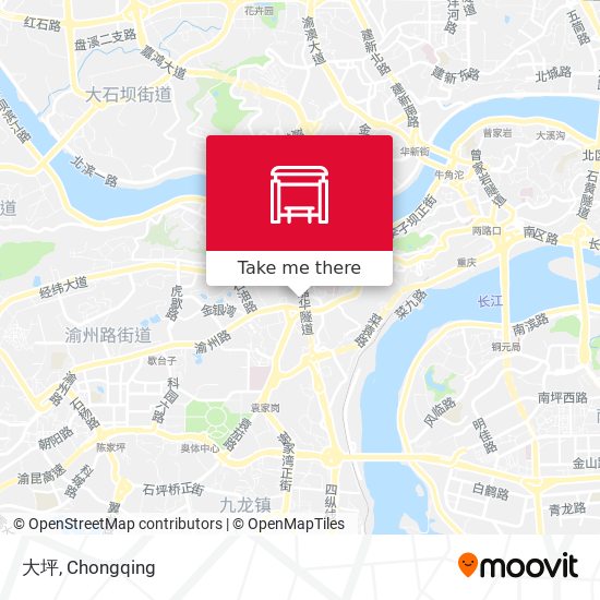 大坪 map