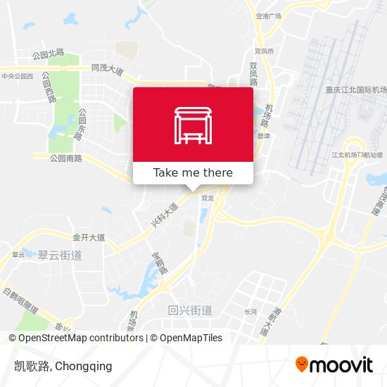 凯歌路 map