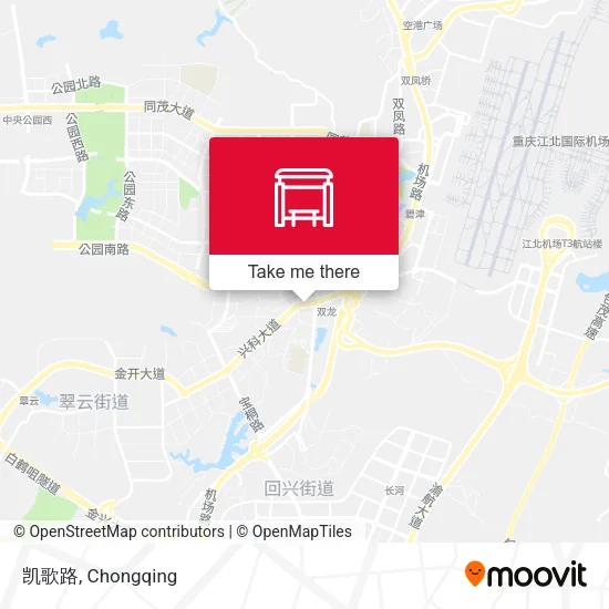 凯歌路 map