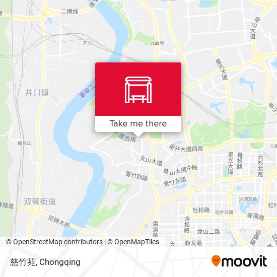 慈竹苑 map