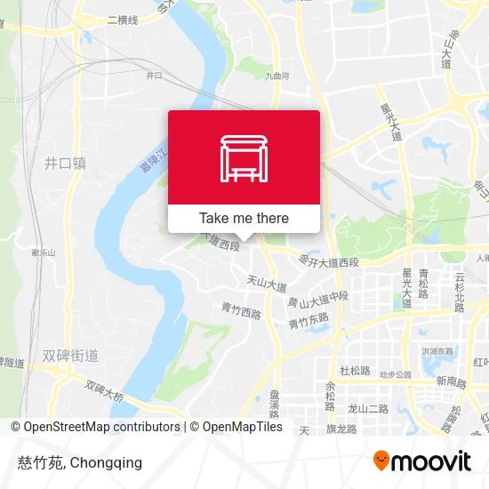 慈竹苑 map