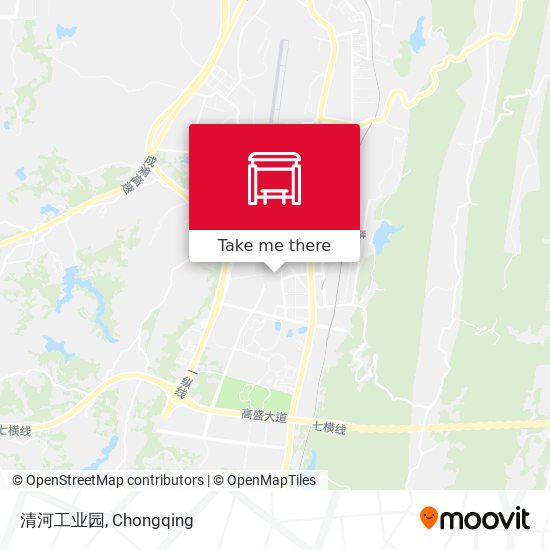 清河工业园 map