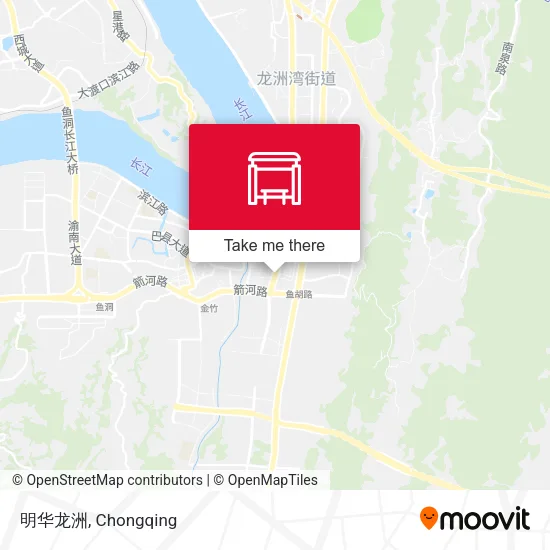 明华龙洲 map