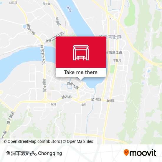 鱼洞车渡码头 map